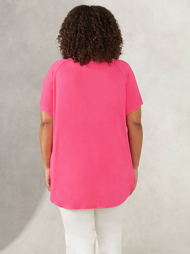Live Unlimited Curve Flutter Sleeve T-Shirt, Pink