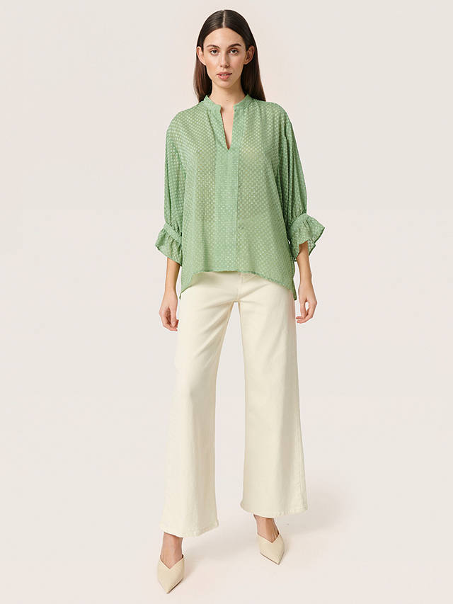 Soaked In Luxury Fenja Amily Blouse, Loden Frost