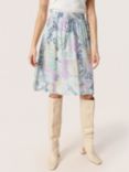 Soaked In Luxury Livinna Ilio Abstract Print Skirt, Multi