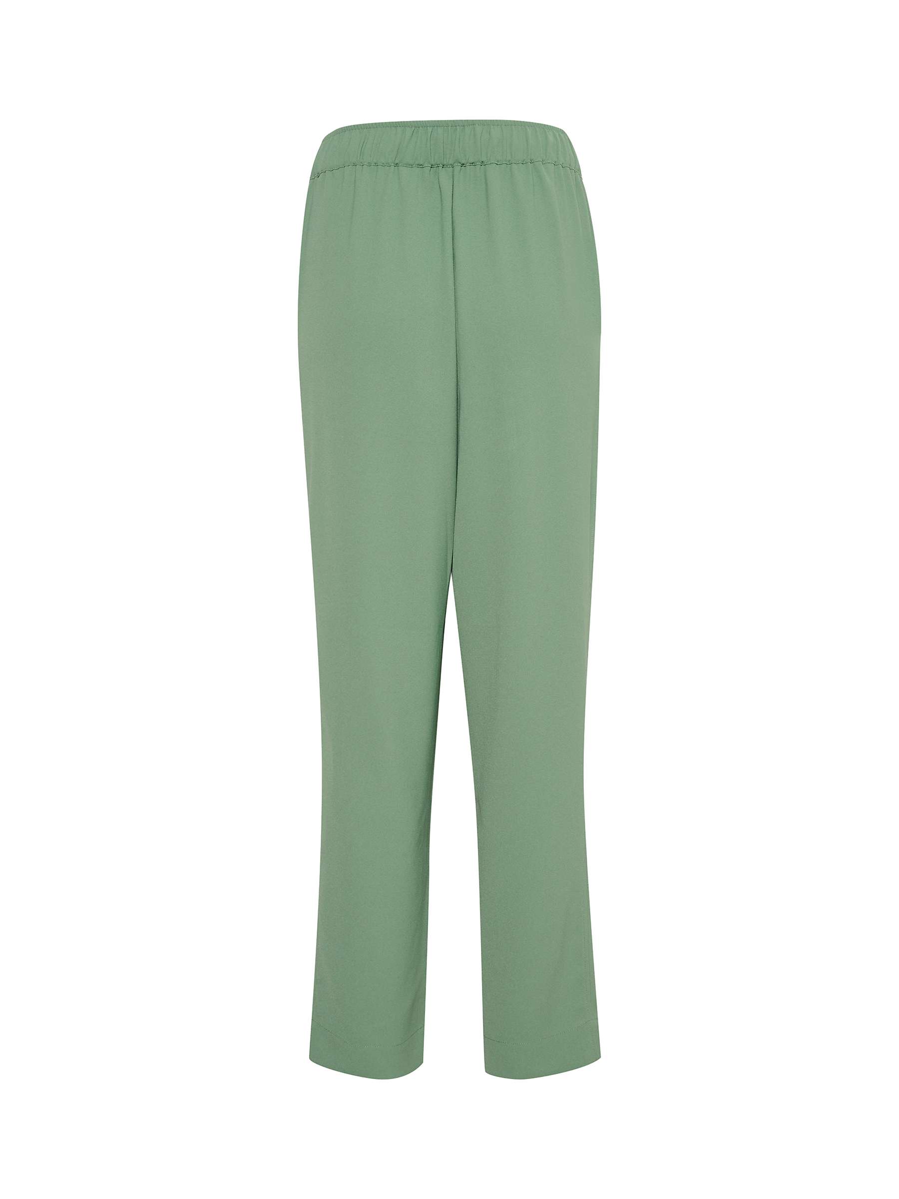 Buy Soaked In Luxury Shirley Tapered Elastic Waist Trousers, Loden Frost Online at johnlewis.com