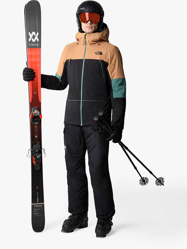 The North Face Zarre Waterproof Men's Ski Jacket, Black/Almond Butter