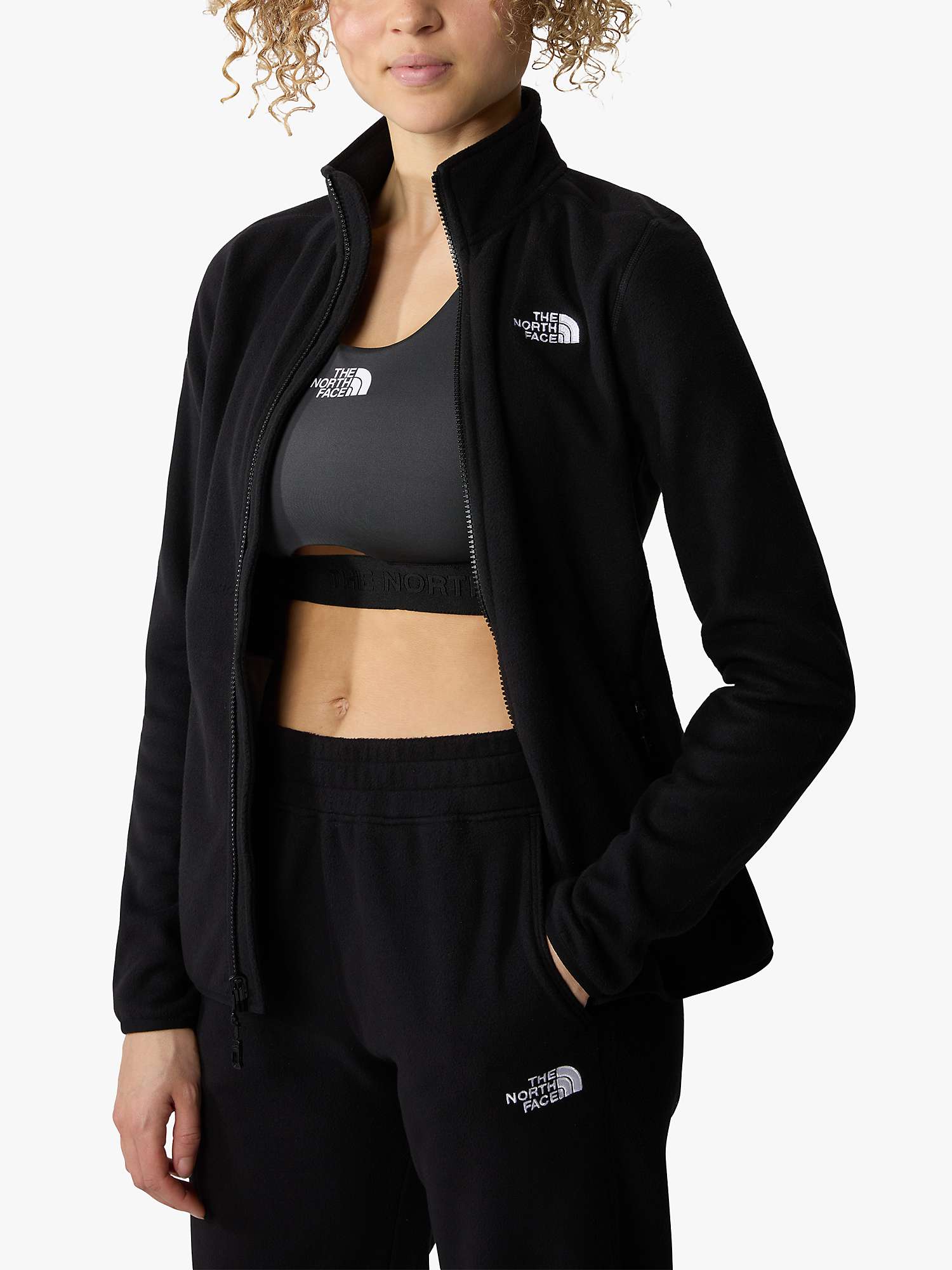 Buy The North Face 100 Glacier Full Zip Women's Fleece Online at johnlewis.com