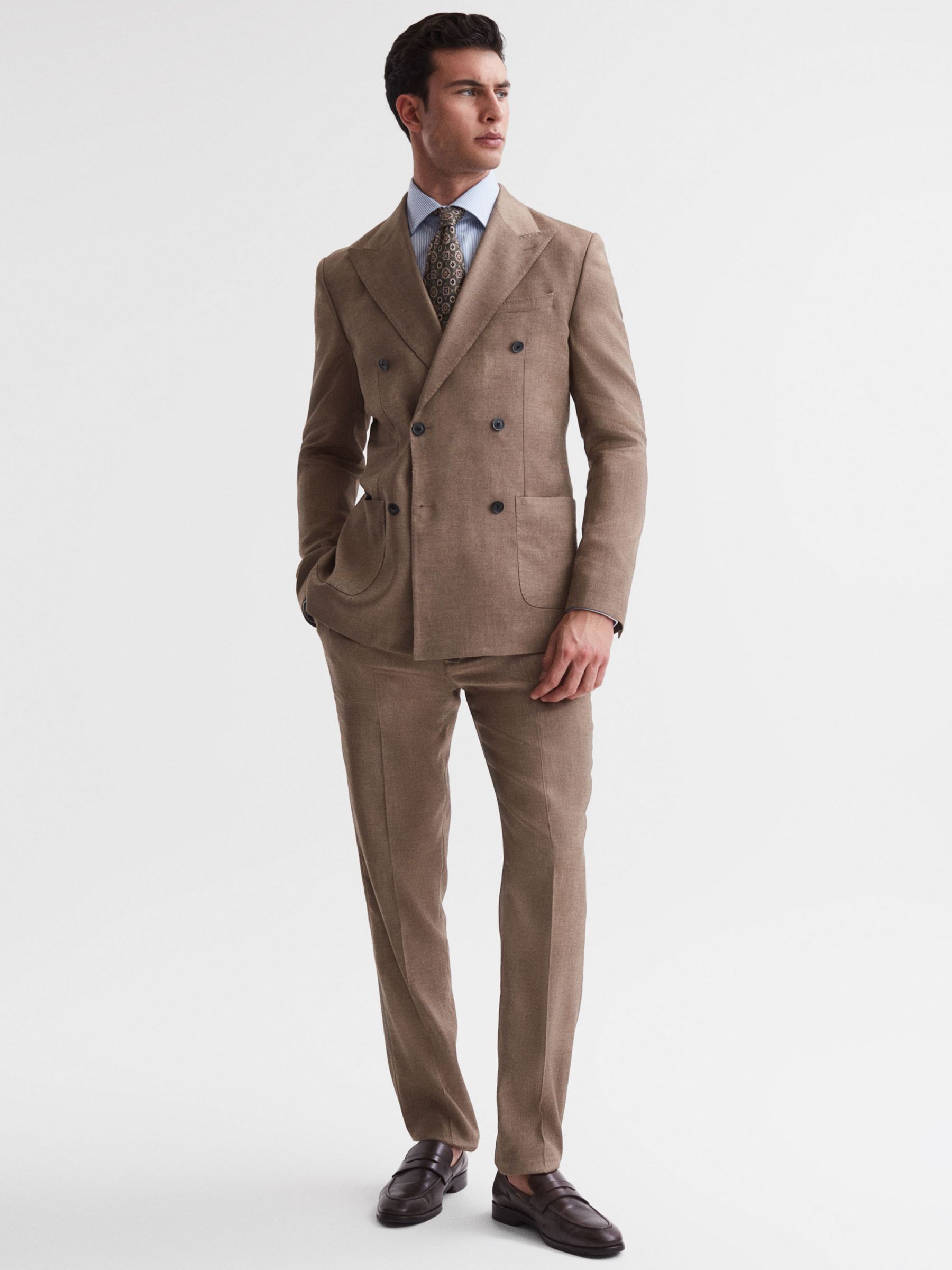 Reiss Paddock Peak Twill Suit Blazer at John Lewis & Partners