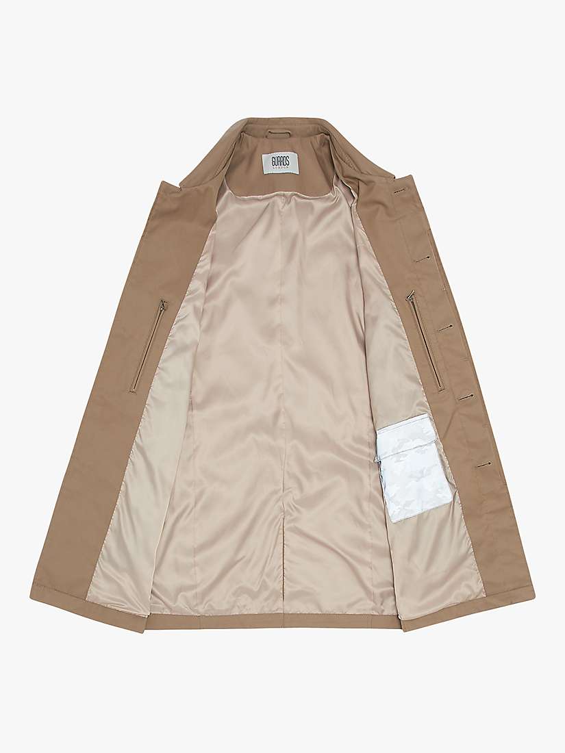 Buy Guards London Ardleigh Cotton Blend Raincoat, Stone Online at johnlewis.com