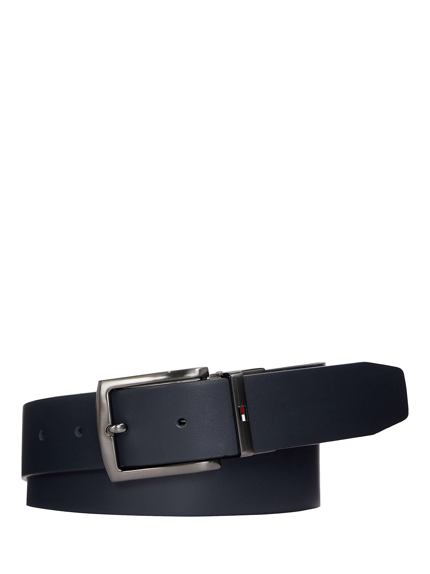 Buy Tommy Hilfiger Denton 3.5 Belt, Space Blue/Corporate Online at johnlewis.com