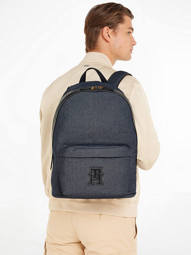 Tommy Hilfiger Monogram Backpack, Space Blue