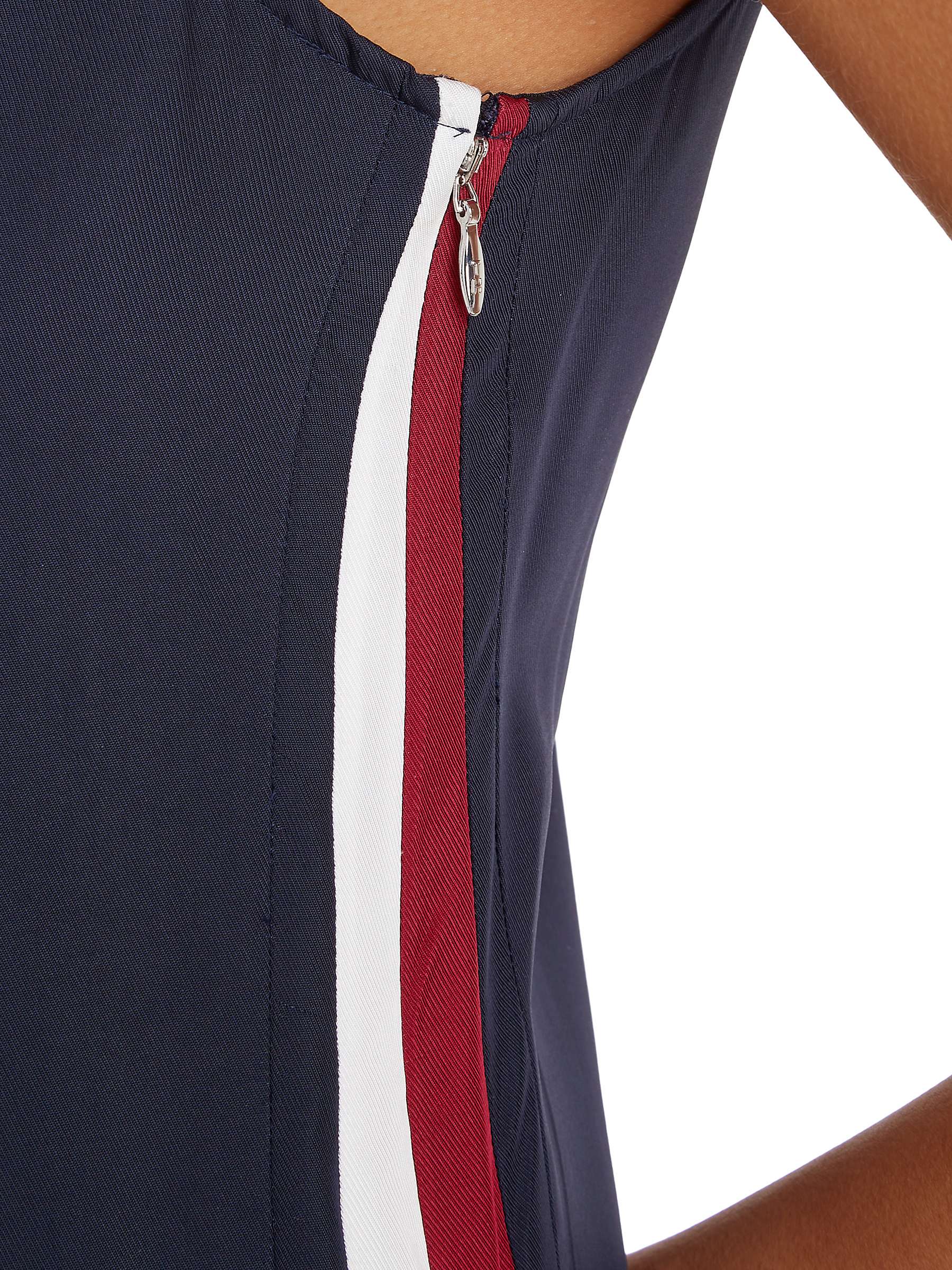 Buy Tommy Hilfiger Curve Global Stripe Dress, Desert Sky Online at johnlewis.com