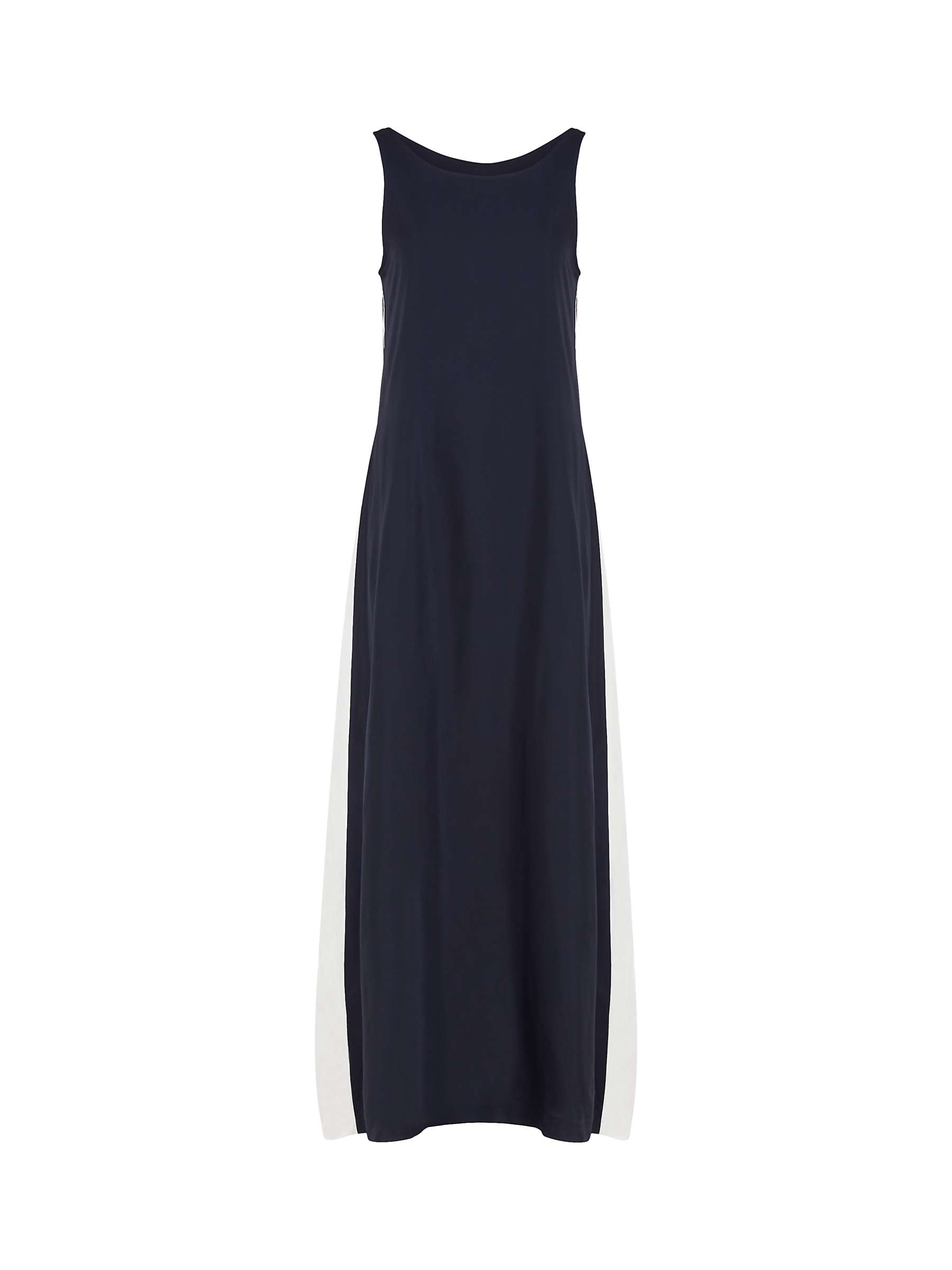 Buy Tommy Hilfiger Global Stripe Maxi Dress, Desert Sky Online at johnlewis.com