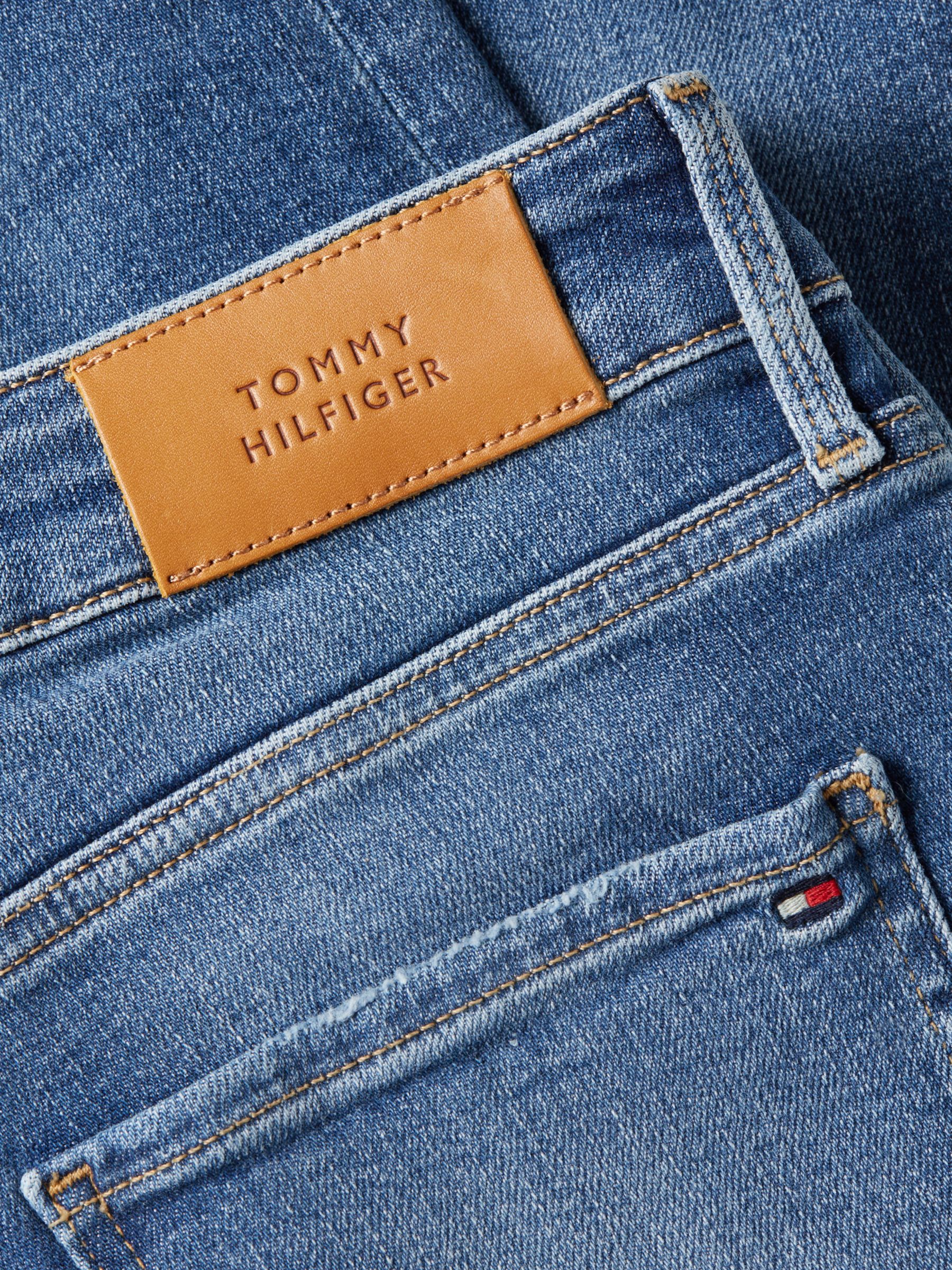 Tommy Hilfiger Curve Harlem High Rise Skinny Jeans, Leo at John Lewis &  Partners