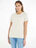 Tommy Hilfiger Regular Monotype T-Shirt, Classic Beige