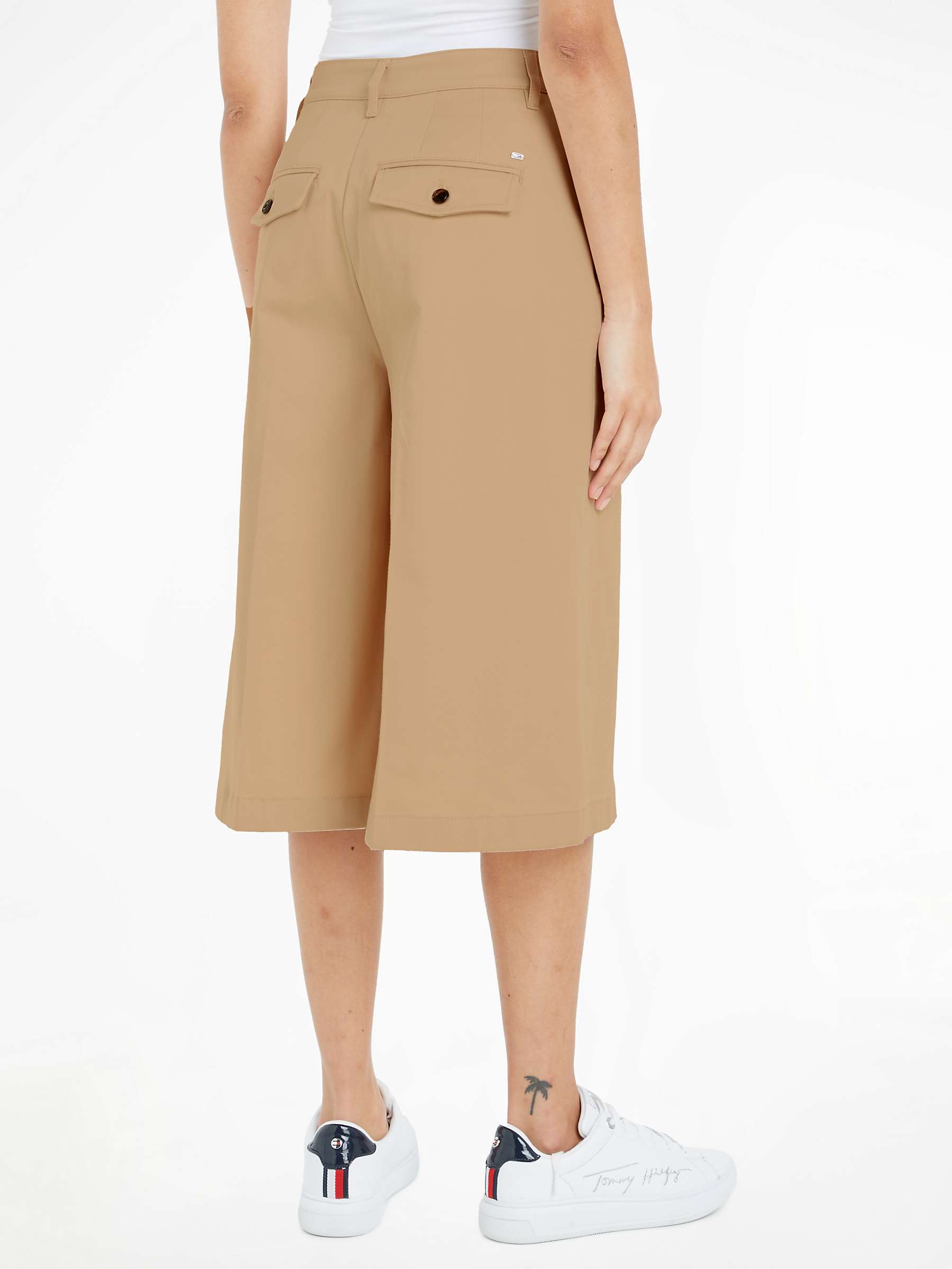 Buy Tommy Hilfiger Tapered Trousers, Classic Beige Online at johnlewis.com