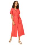 Yumi Viscose Button Up Jumpsuit