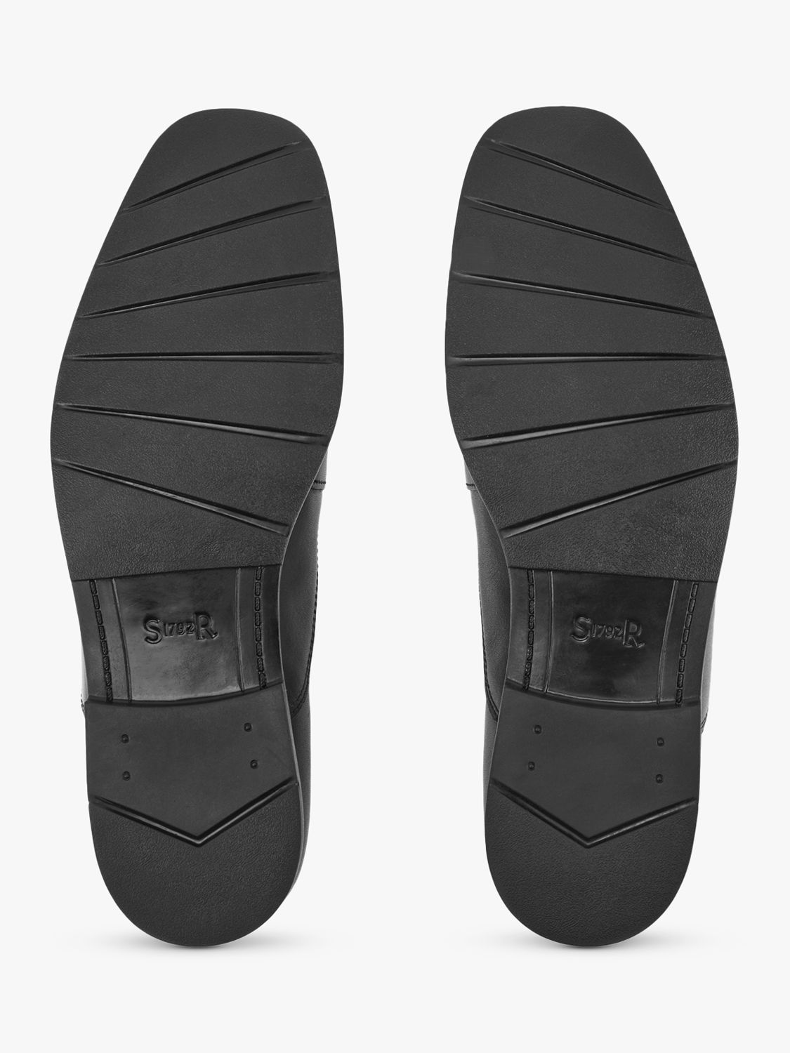 Start Rite Kids' College Leather Slip-On School Shoes, Black, 3F