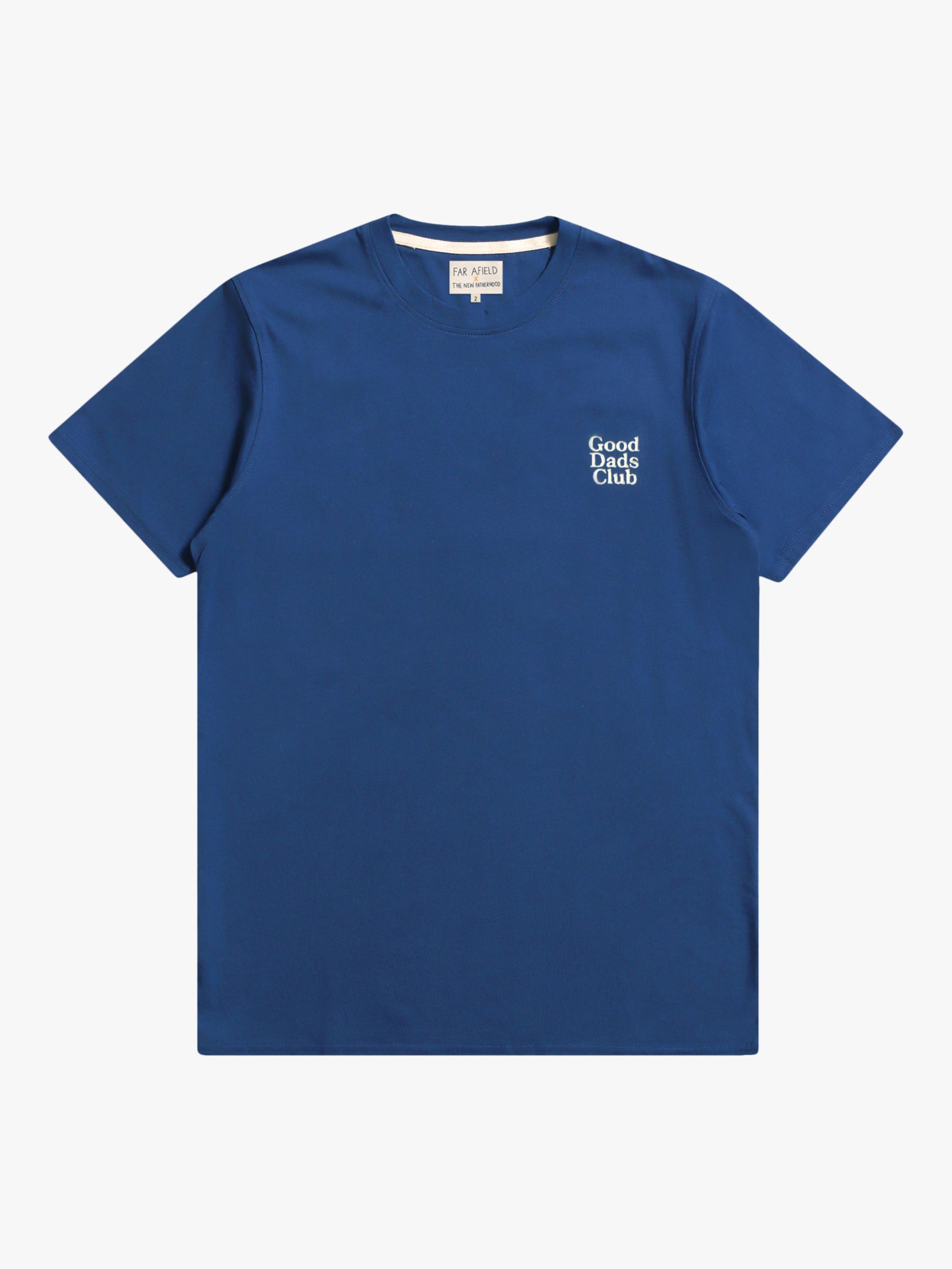 Far Afield X The New Fatherhood Good Dads Club T-Shirt, Navy