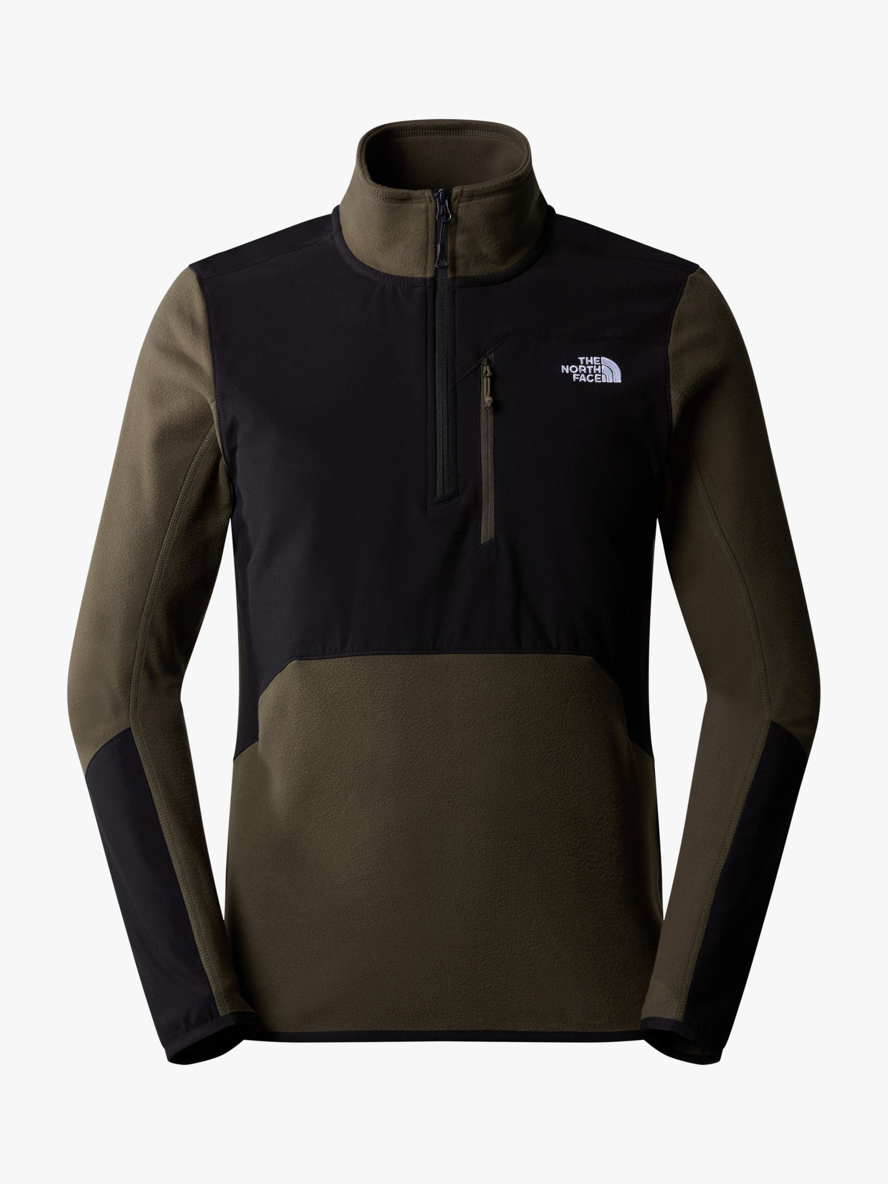 The North Face 100 Glacier Full Zip Women's Fleece, Tnf Black at John Lewis  & Partners