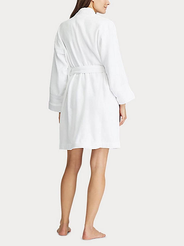 Lauren Ralph Lauren Greenwich Towelling Robe, White