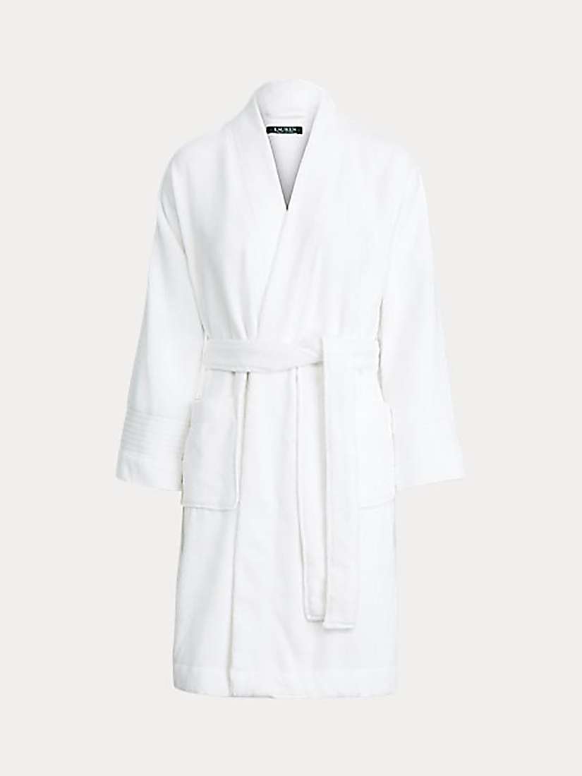 Buy Lauren Ralph Lauren Greenwich Towelling Robe Online at johnlewis.com