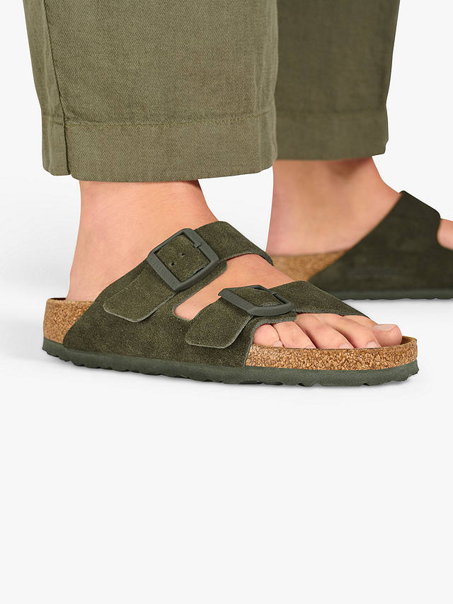 Birkenstock Arizona Suede Sandals, Thyme