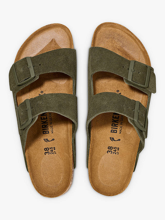 Birkenstock Arizona Suede Sandals, Thyme