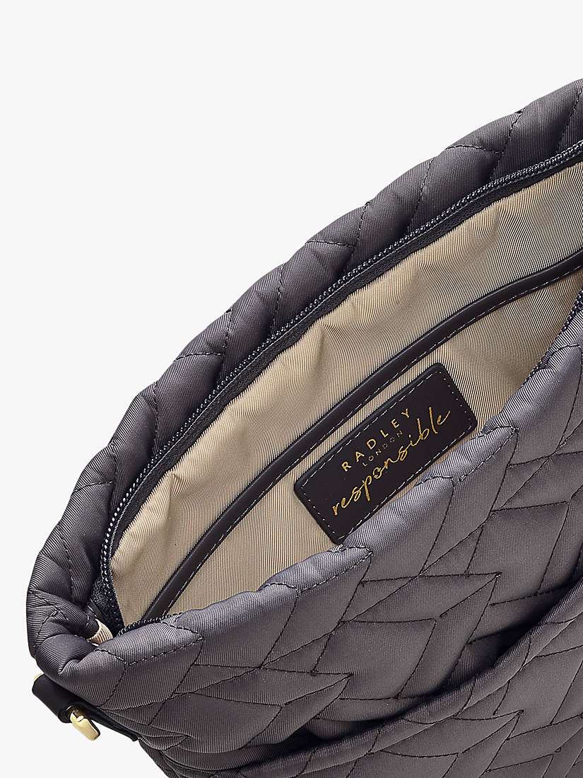 Buy Radley Finsbury Park Small Zip Top Quilted Cross Body Bag Online at johnlewis.com