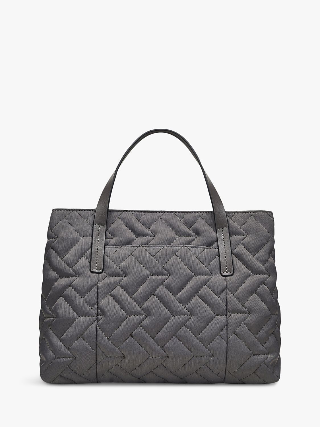 Radley Finsbury Park Quilted Grab Bag, Charcoal at John Lewis & Partners
