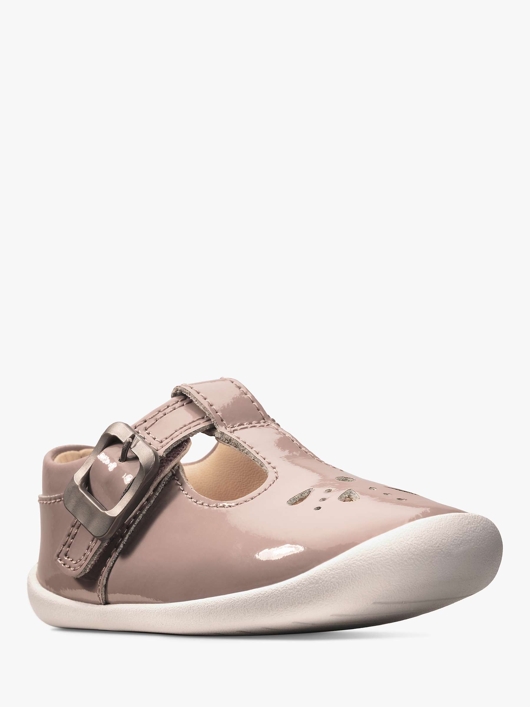 Buy Clarks Baby Roamer Star Shoes, Pink Online at johnlewis.com