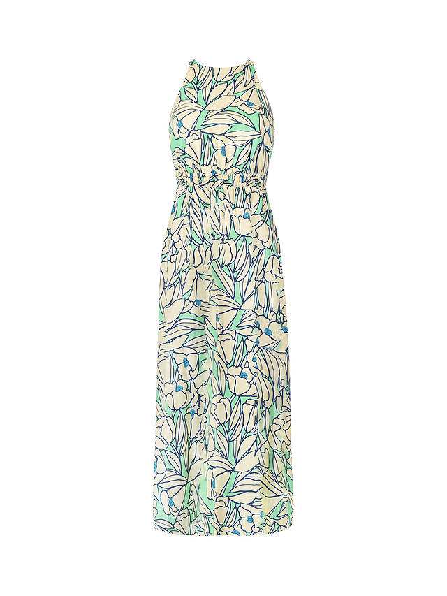Ro&Zo Floral Maxi Dress, Green at John Lewis & Partners