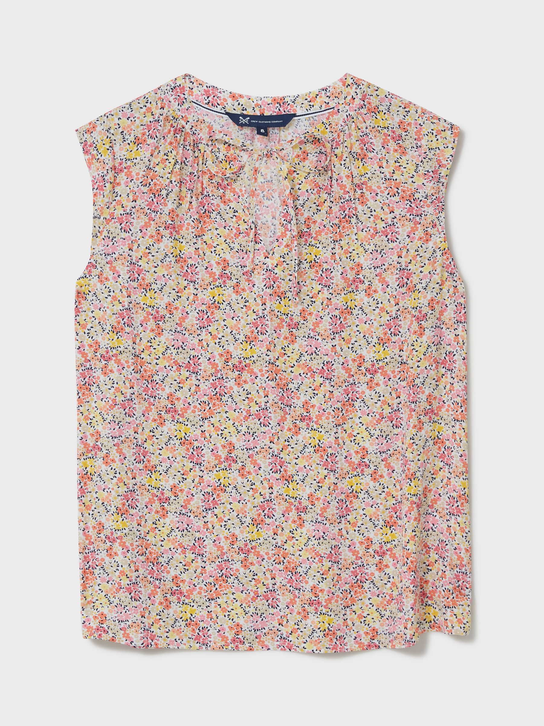 Buy Crew Clothing Floral Print Blouse Online at johnlewis.com