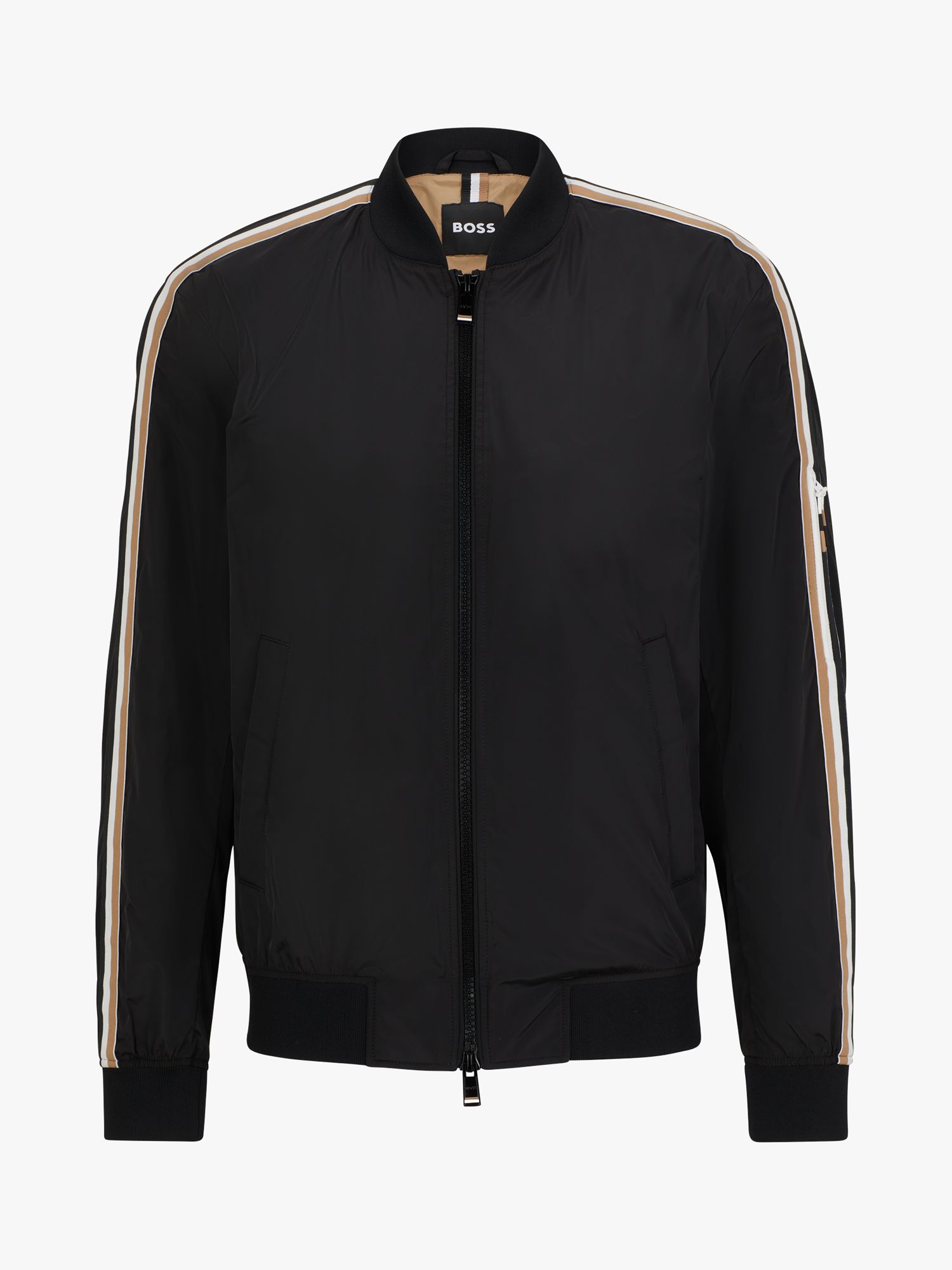 HUGO BOSS Coltrane Full Zip Jacket, Black