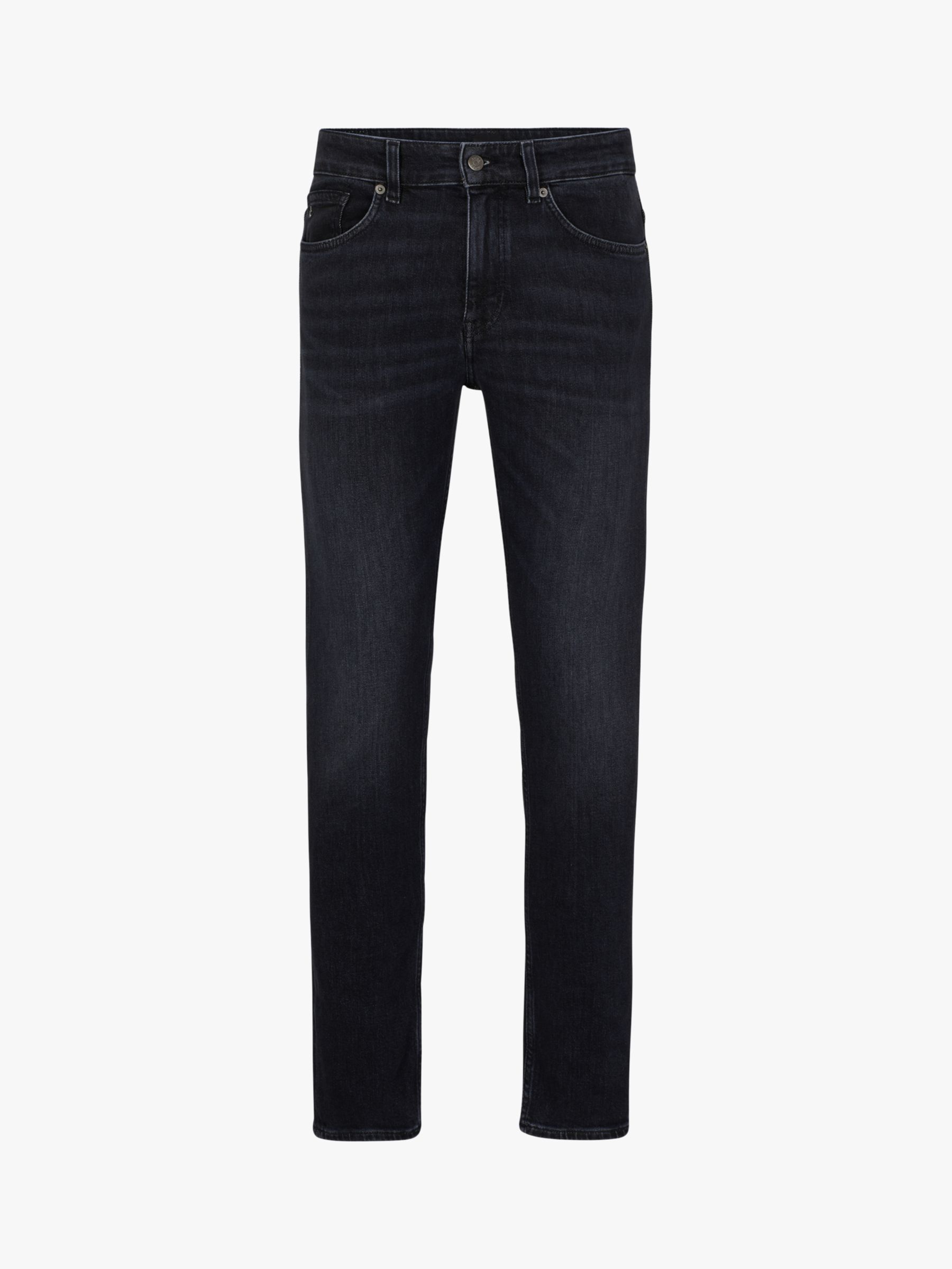 BOSS Delano Slim Fit Jeans, Grey at John Lewis & Partners