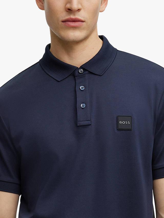 BOSS Parlay 143 Polo Shirt, Dark Blue