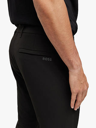 BOSS Commuter Slim Fit Trousers, Black