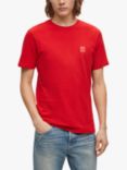 BOSS Tales Tonal Logo T-Shirt, Bright Red
