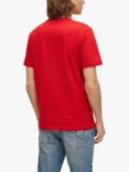 BOSS Tales Tonal Logo T-Shirt, Bright Red