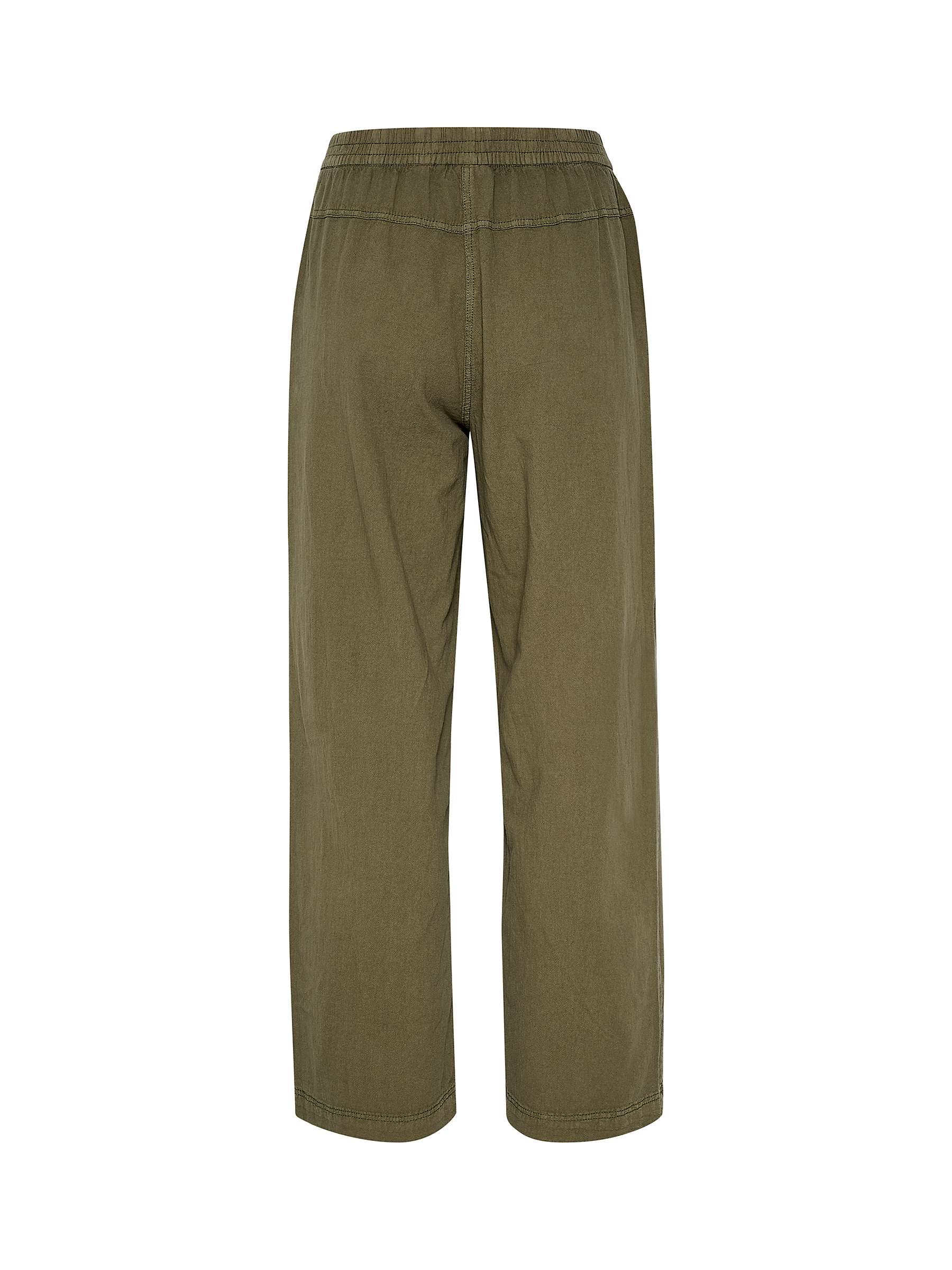Buy KAFFE Naya Plain Wide Leg Trousers Online at johnlewis.com