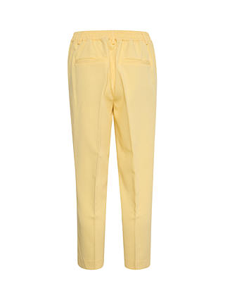KAFFE Sakura Cropped Trousers, Yellow