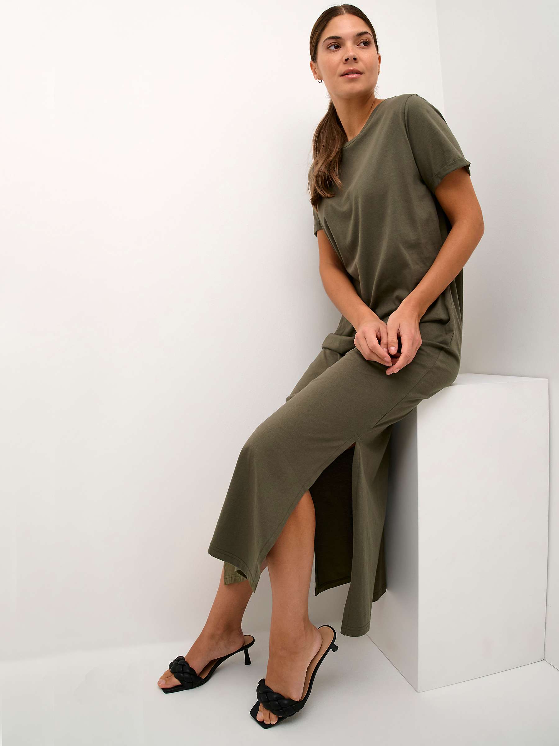 Buy KAFFE Celina T-Shirt Dress Online at johnlewis.com