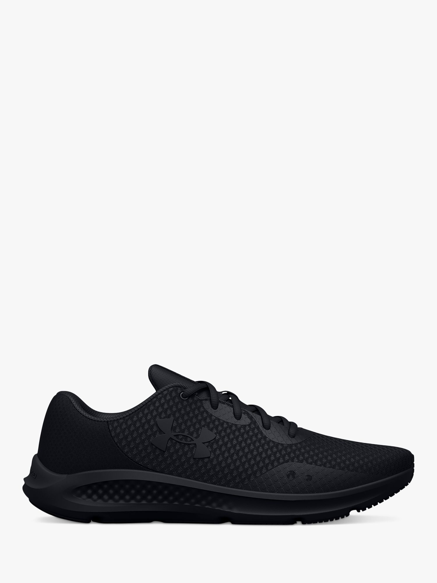 Under Armour Charged Pursuit 3 Women's Running Shoes, Black at John Lewis &  Partners