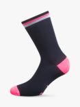 Rapha Logo Socks, Navy/Pink