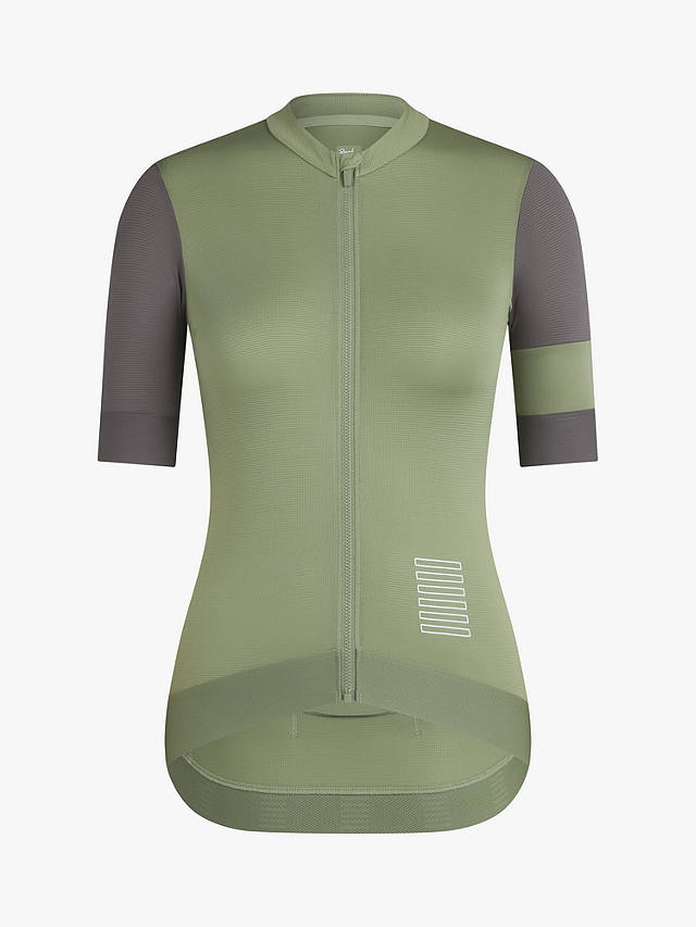 Rapha Pro Team Training Jersey Short Sleeve Cycling Top, Olive Green ...