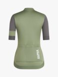 Rapha Pro Team Training Jersey Short Sleeve Cycling Top, Olive Green/Mushroom