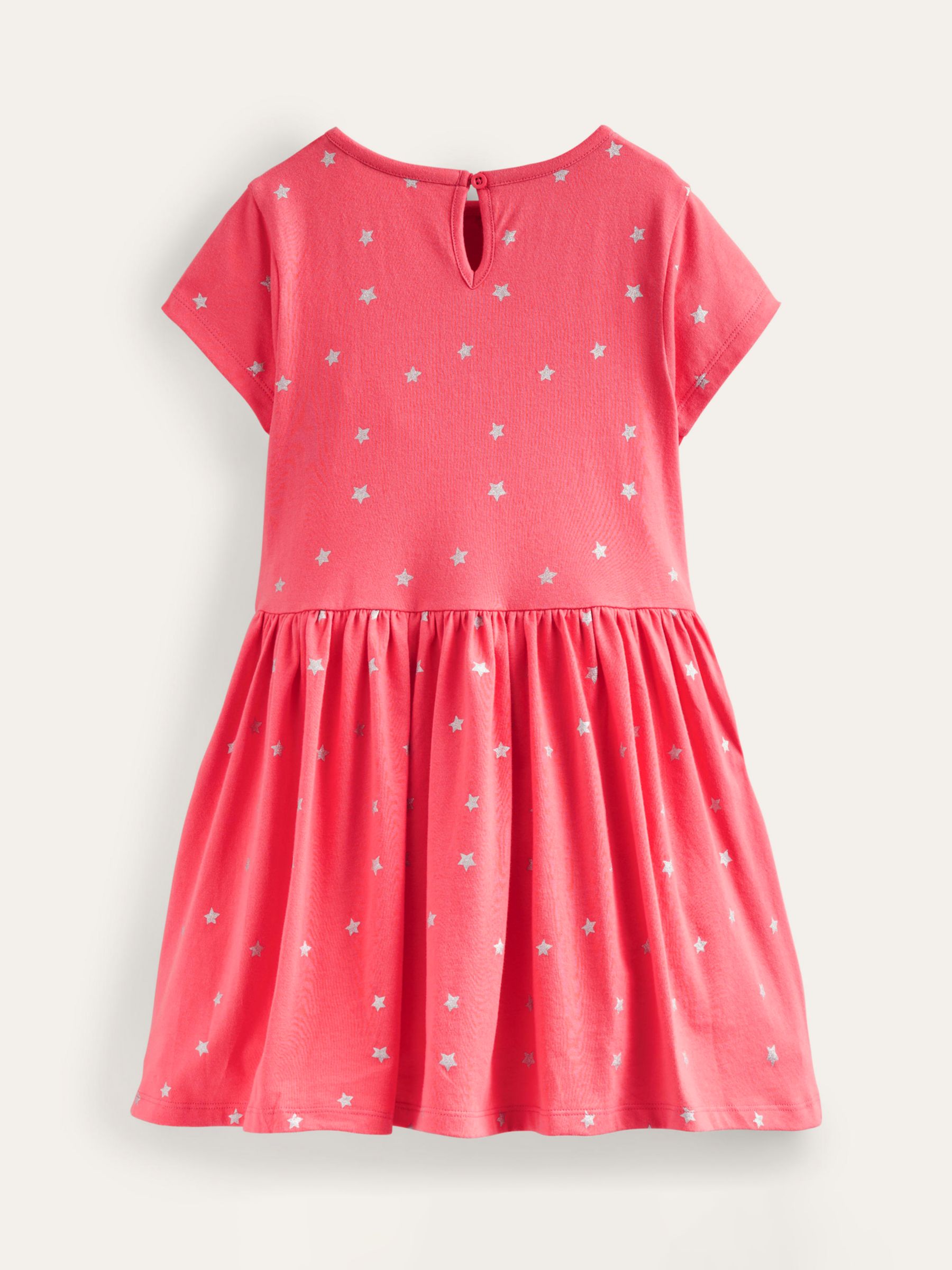 Buy Mini Boden Kids' Unicorn Jersey Dress, Multi Online at johnlewis.com
