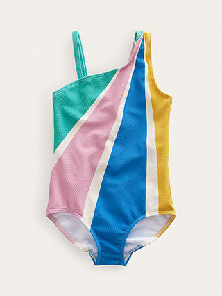 Mini Boden Kids' Pastel Sunray Swimsuit, Multi