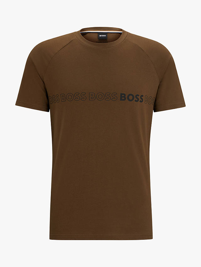 BOSS Swim Logo T-Shirt, Open Green