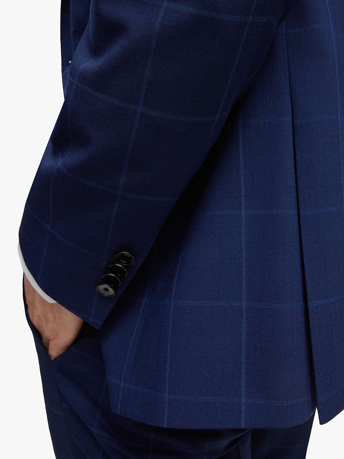 Buy BOSS H-Huge Slim Fit Suit Jacket, Dark Blue Online at johnlewis.com