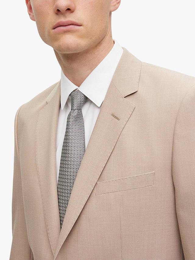 HUGO BOSS Jasper Wool Blend Suit Jacket, Open White