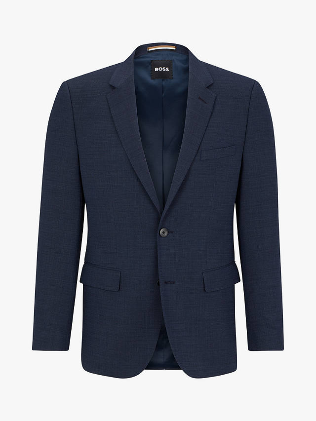 HUGO BOSS Jasper Wool Blend Suit Jacket, Open Blue