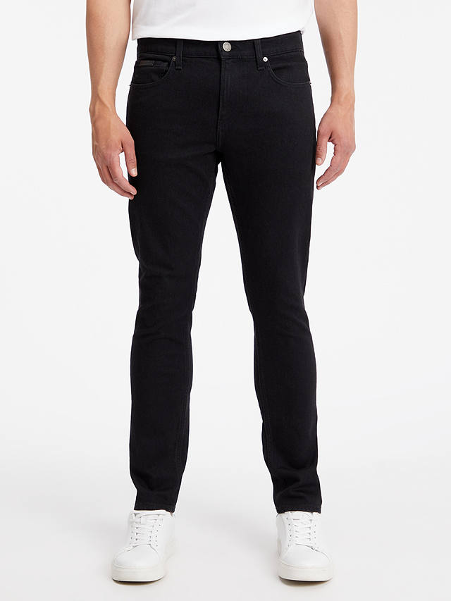 Calvin Klein Slim Fit Jeans, Black at John Lewis & Partners