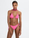 Mango Marisa Triangle Bikini Top, Pink