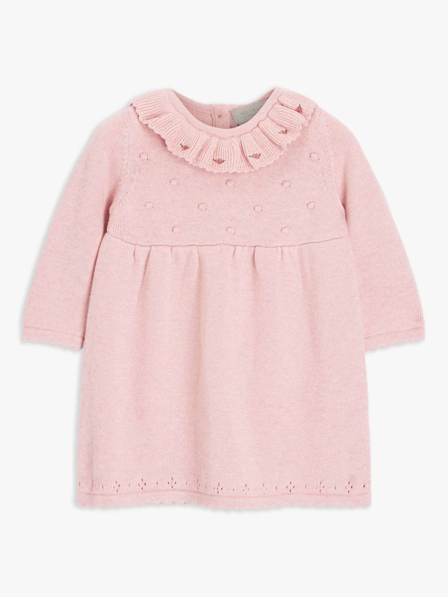 John Lewis Heirloom Collection Baby Knitted Cashmere Blend Popcorn ...